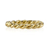 Single Stone "Lara" Band - Large, 18K Yellow Gold
