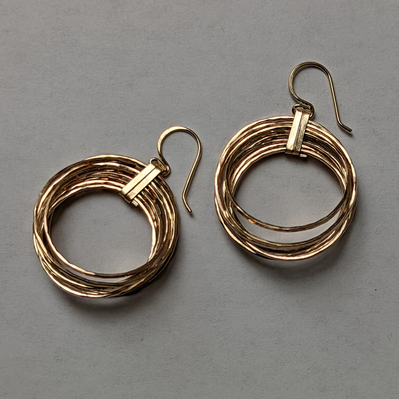 Zuzko Jewelry Gold Filled Nested Earrings