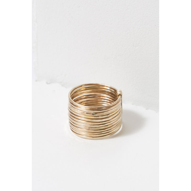 Zuzko Jewelry Gold Filled Stacked Ring