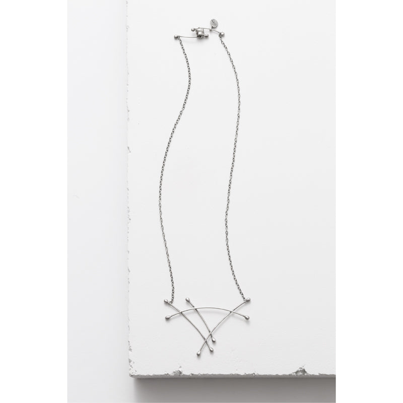 Zuzko Jewelry Sterling Silver Sail Necklace