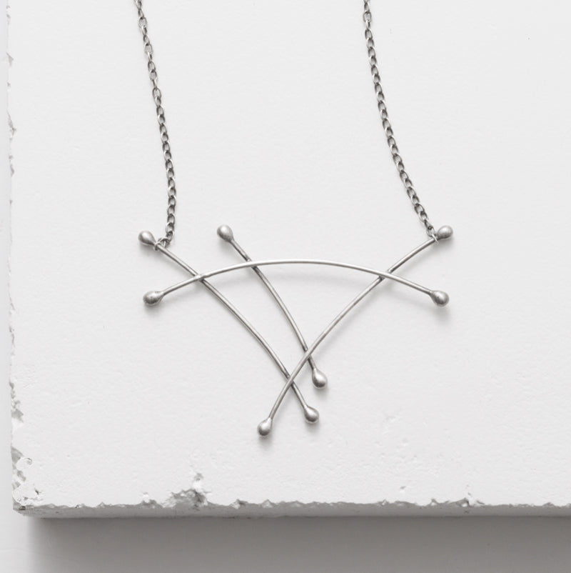 Zuzko Jewelry Sterling Silver Sail Necklace