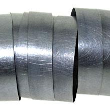 Photo of a coiled silver bracelet