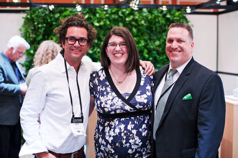 Todd Reed, Zoey and Jeff at the Couture show in Las Vegas