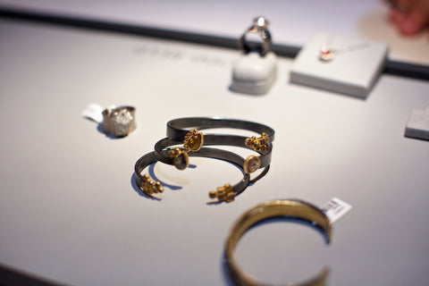 Cuff bracelets and rings at todd reed