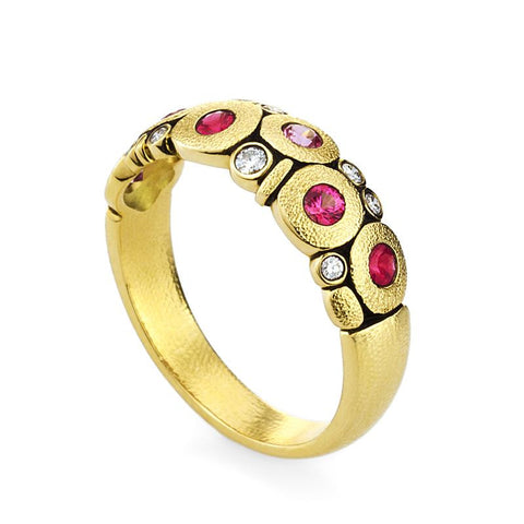 Ruby Alex Sepkus candy ring