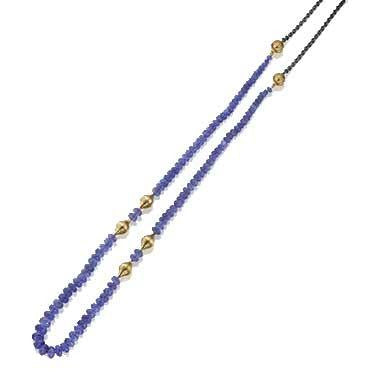 amethyst necklace with tiny amethyst beads