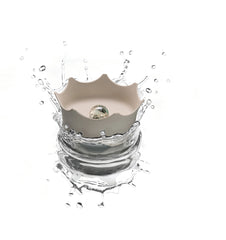 Gem Water Pet Bowl in white