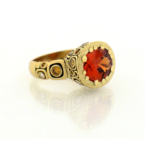 Alex Sepkus spessartite garnet ring