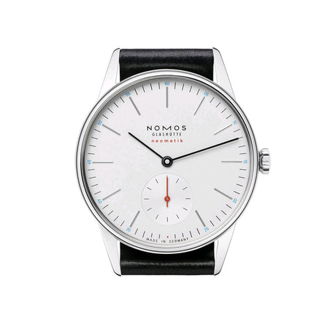 Nomos white dial wrist watch