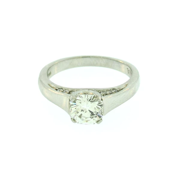 Elara Diamond and Platinum Ring
