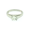 Elara Diamond and Platinum Ring