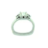 Diamond and Platinum Three Stone Ring