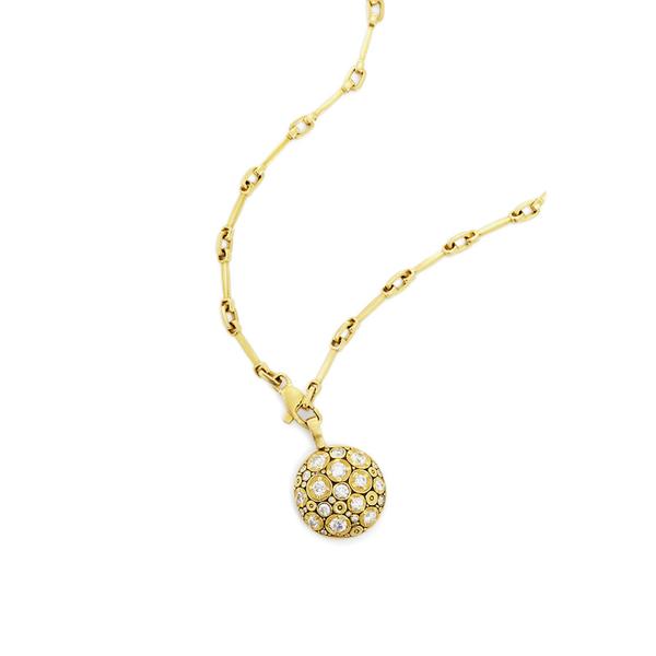 Alex Sepkus Diamond and 18K Yellow Gold 