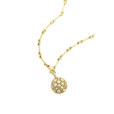 Alex Sepkus Diamond and 18K Yellow Gold 