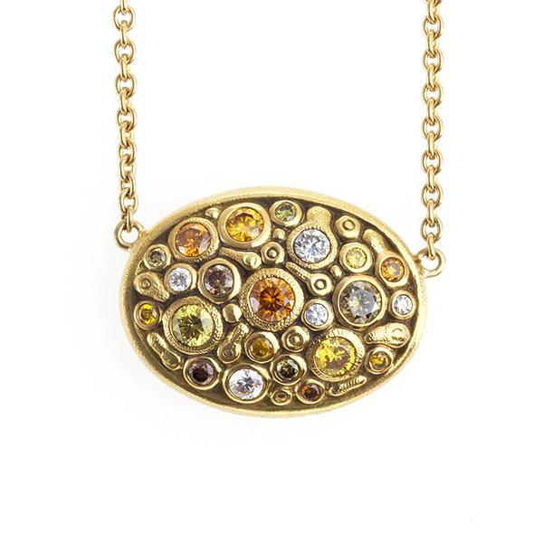 Alex Sepkus Fancy Diamond Pendant M64-DCH15