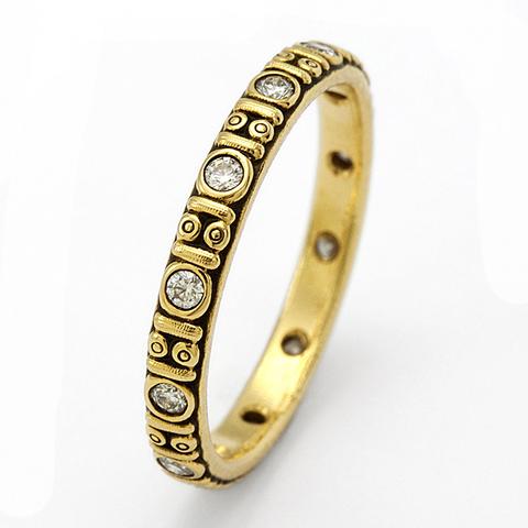 Alex Sepkus Diamond and 18K Gold 