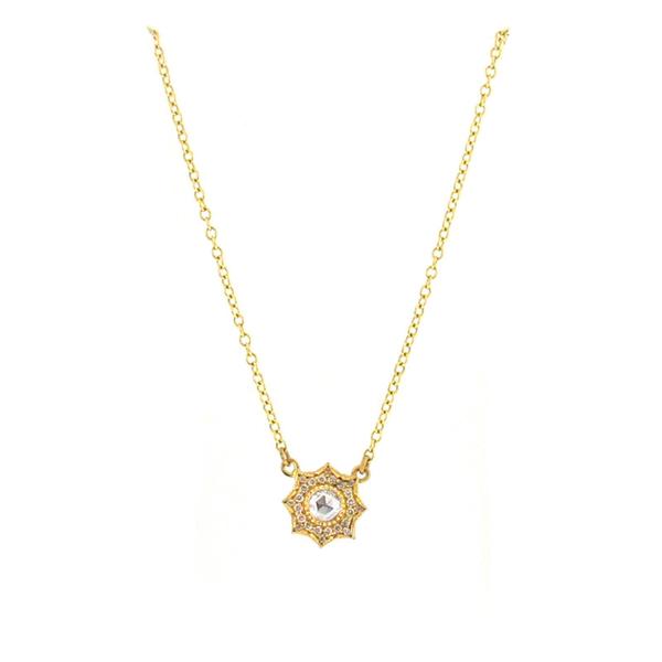 Arman Sarkisyan Diamond and 22K Gold Pendant