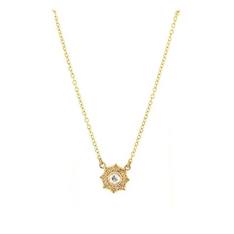 Arman Sarkisyan Diamond and 22K Gold Pendant