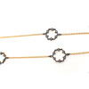 22K Gold and Sterling Silver Necklace