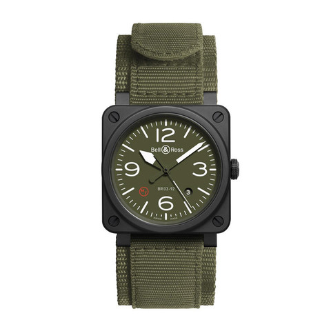 Bell & Ross BR0392 Military Type Ceramic Wristwatch