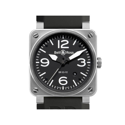 Bell & Ross BR0392 Stainless Steel Wristwatch