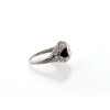 Fred Leighton Art Deco Diamond and Onyx Ring