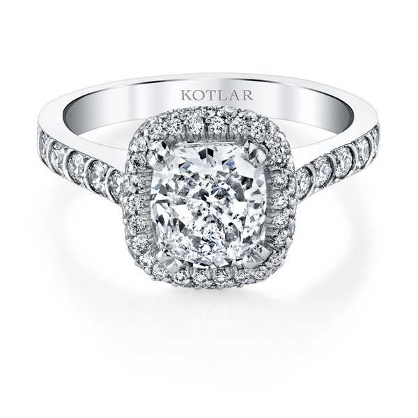 Harry Kotlar Diamond and Platinum Ring