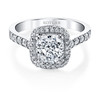 Harry Kotlar Diamond and Platinum Ring