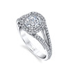 Harry Kotlar Diamond and Platinum Ring