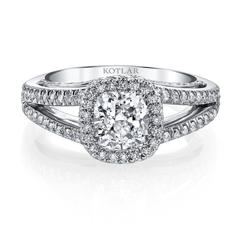 Harry Kotlar Diamond and Platinum Ring
