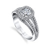 Harry Kotlar Diamond and Platinum Ring