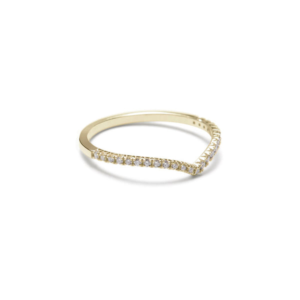 ILA 14KY Marlana Diamond Contour Band