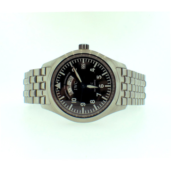 Estate IWC UTC Stainless Steel Wristwatch