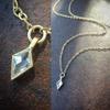 Jennifer Dawes Design Blockette Kite Diamond Necklace