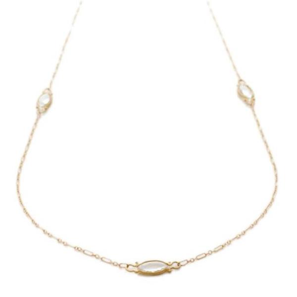 Jennifer Dawes Design Quartz Station Necklace