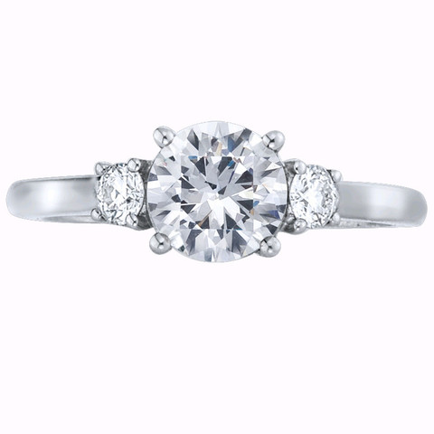 Mark Patterson Diamond and Platinum Ring