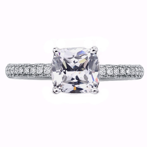 Mark Patterson Diamond and Platinum Ring