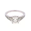 Mark Patterson Diamond and Platinum Ring