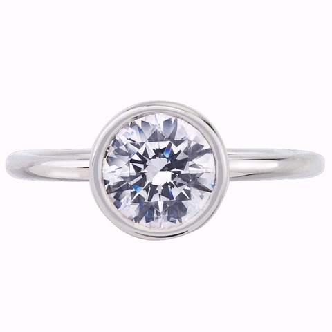 Mark Patterson Diamond and Platinum Ring