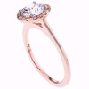 Mark Patterson Diamond and 18K Rose Gold Ring