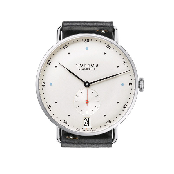 Nomos Metro 38 Datum Stainless Steel Wristwatch