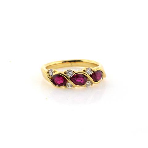 Ruby and Diamond Ring