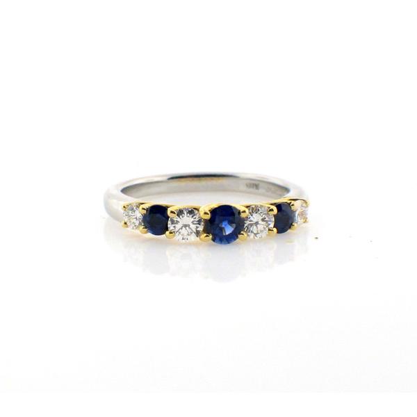 Sapphire and Diamond Ring