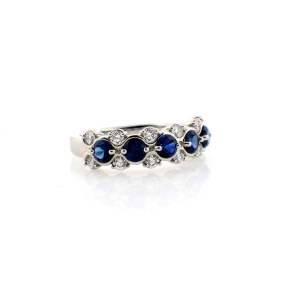 Sapphire and Diamond Band