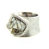 Octahedron Diamond Ring