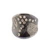 Atelier Zobel Diamond, Sterling Silver and Platinum Ring