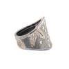 Atelier Zobel Diamond, Sterling Silver and Platinum Ring
