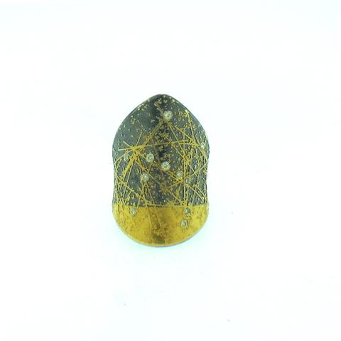 Atelier Zobel 24K Gold, Sterling Silver and Fancy Diamond Ring