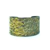 Atelier Zobel 24K and 22K Gold, Sterling Silver and Fancy Diamond Cuff Bracelet