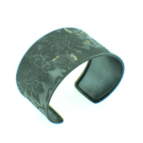 Atelier Zobel Sterling Silver and Fancy Diamond Cuff